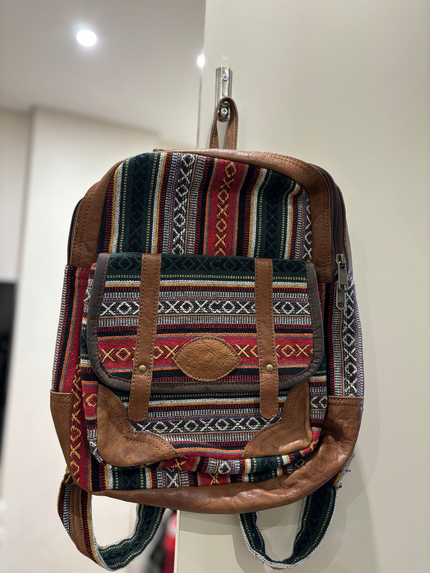 Leather Gheri Backpack