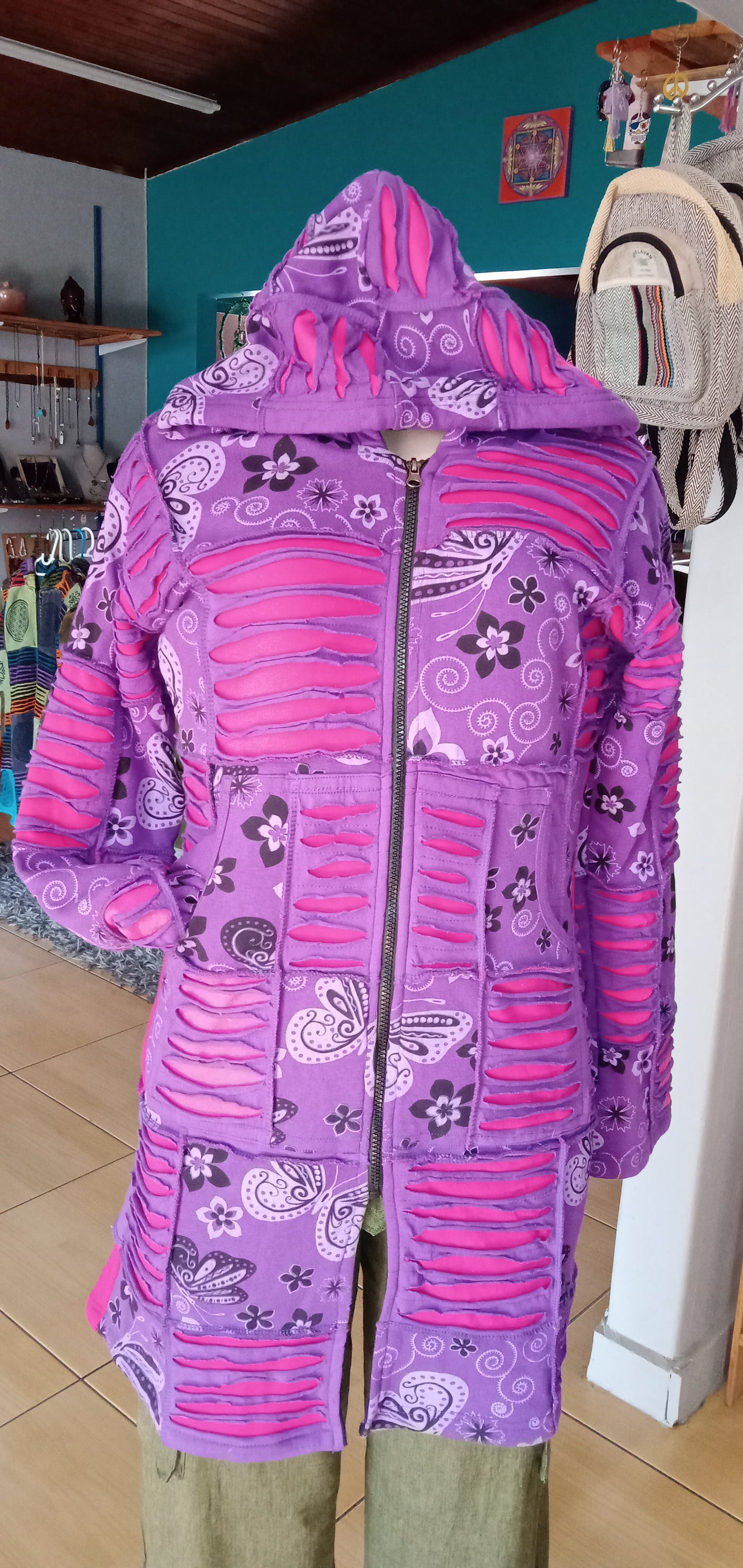 Long Winter hippie jacket