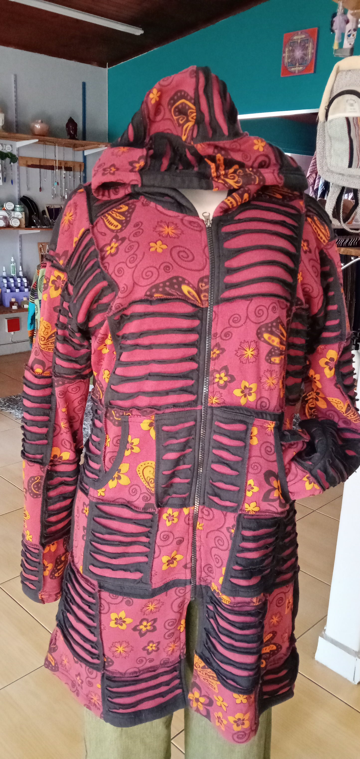 Long Winter hippie jacket