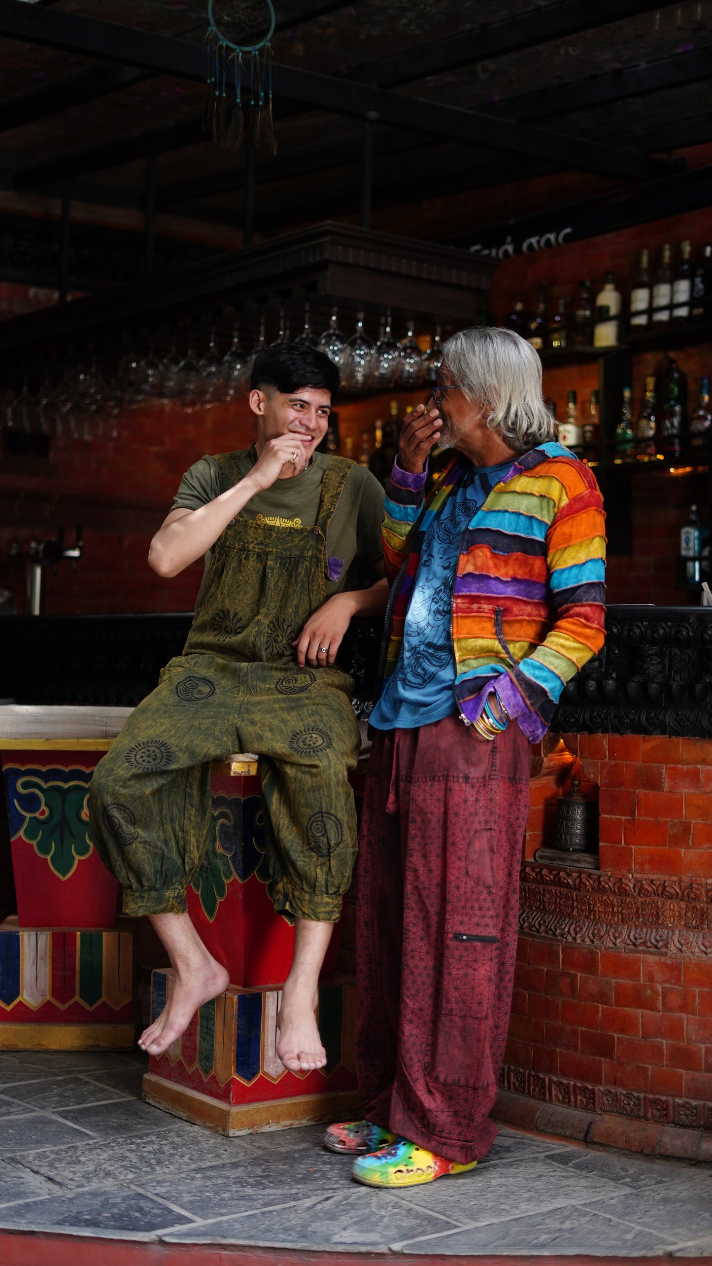 Rainbow jacket