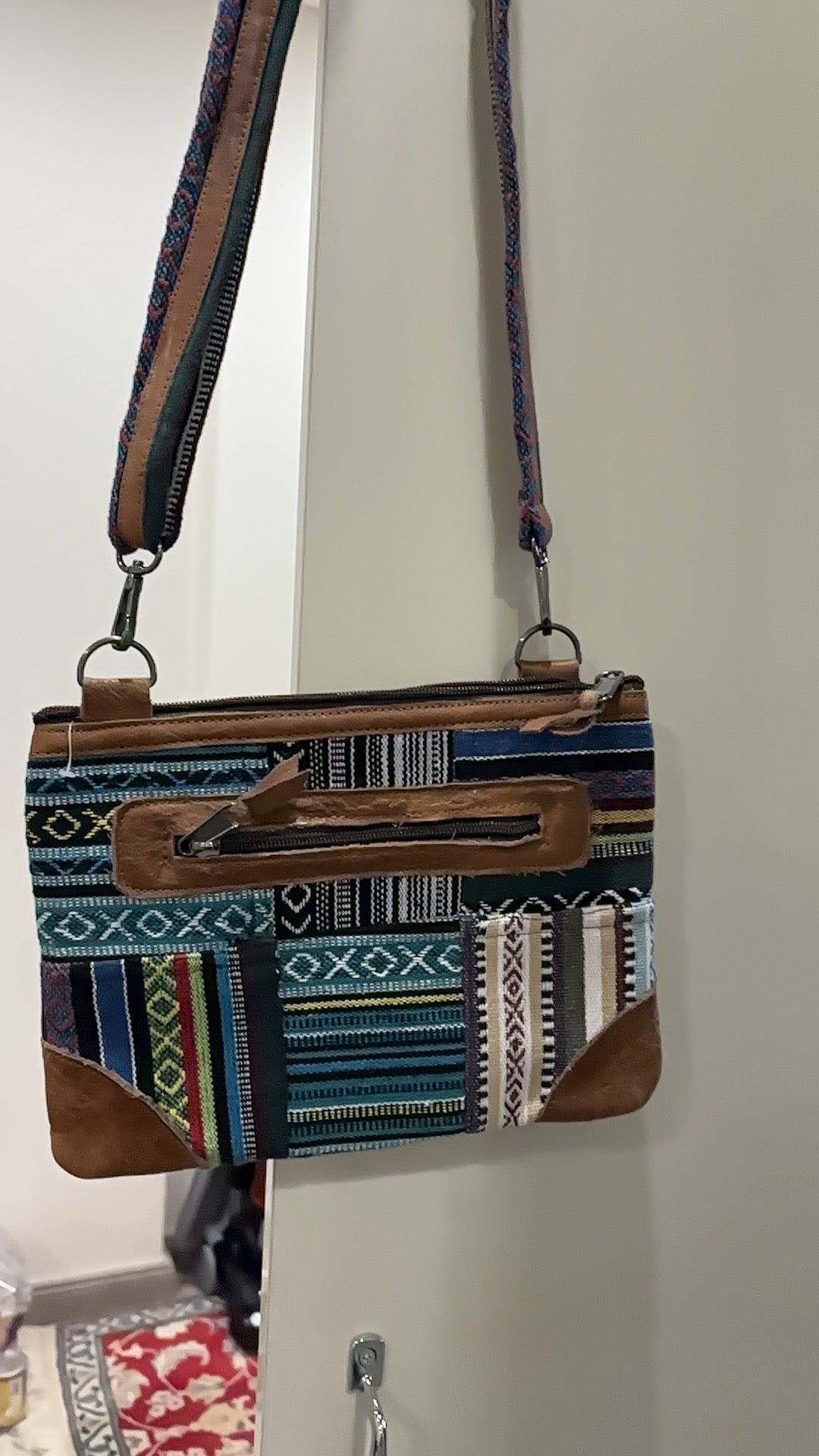 Leather Gheri purse