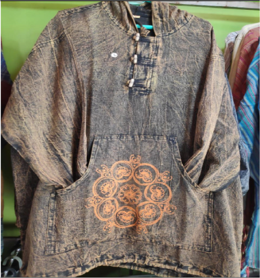 Jedi printed hoodie