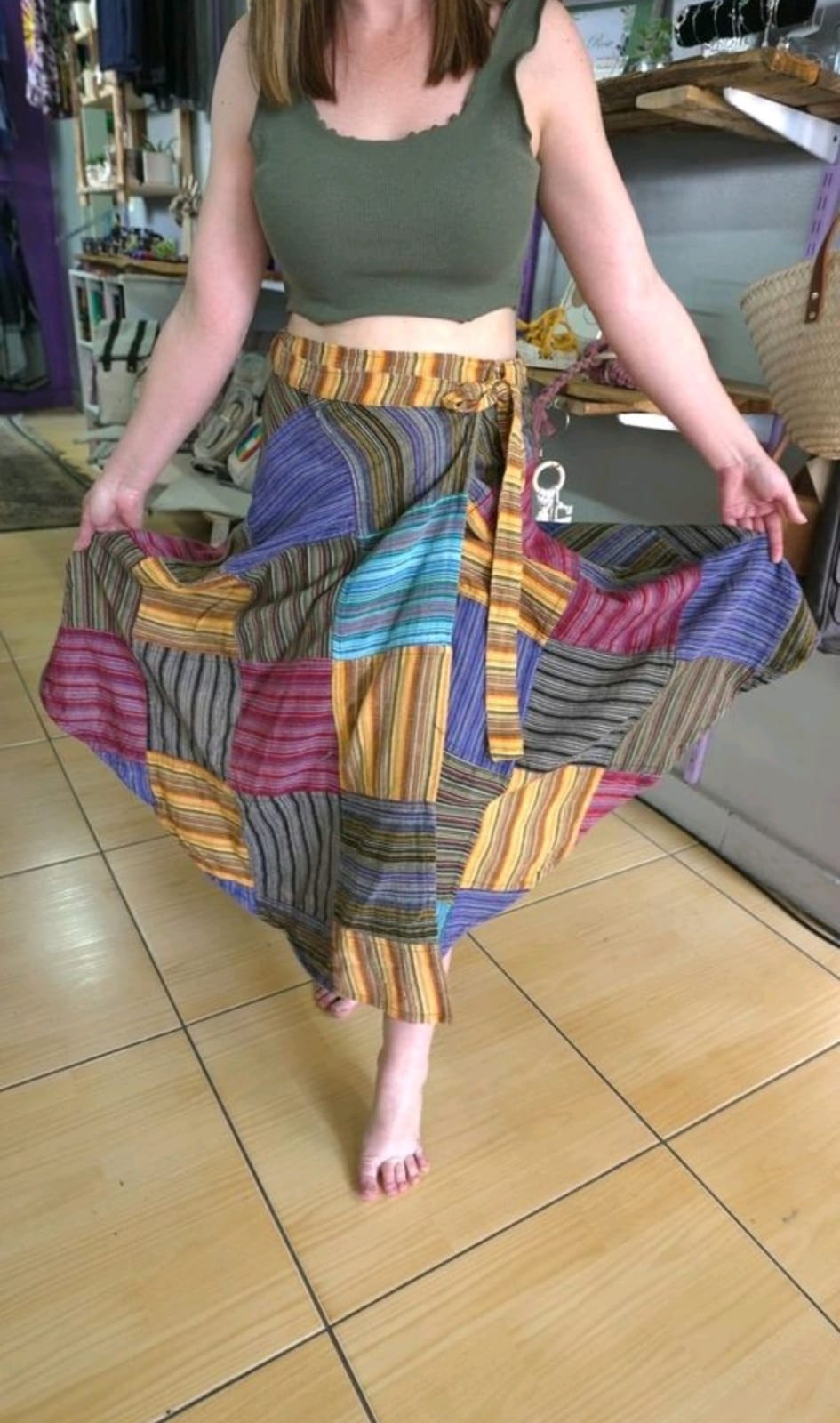 Wrap skirts