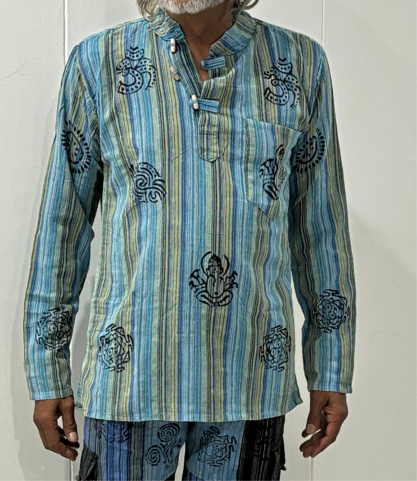 Nehru print shirt