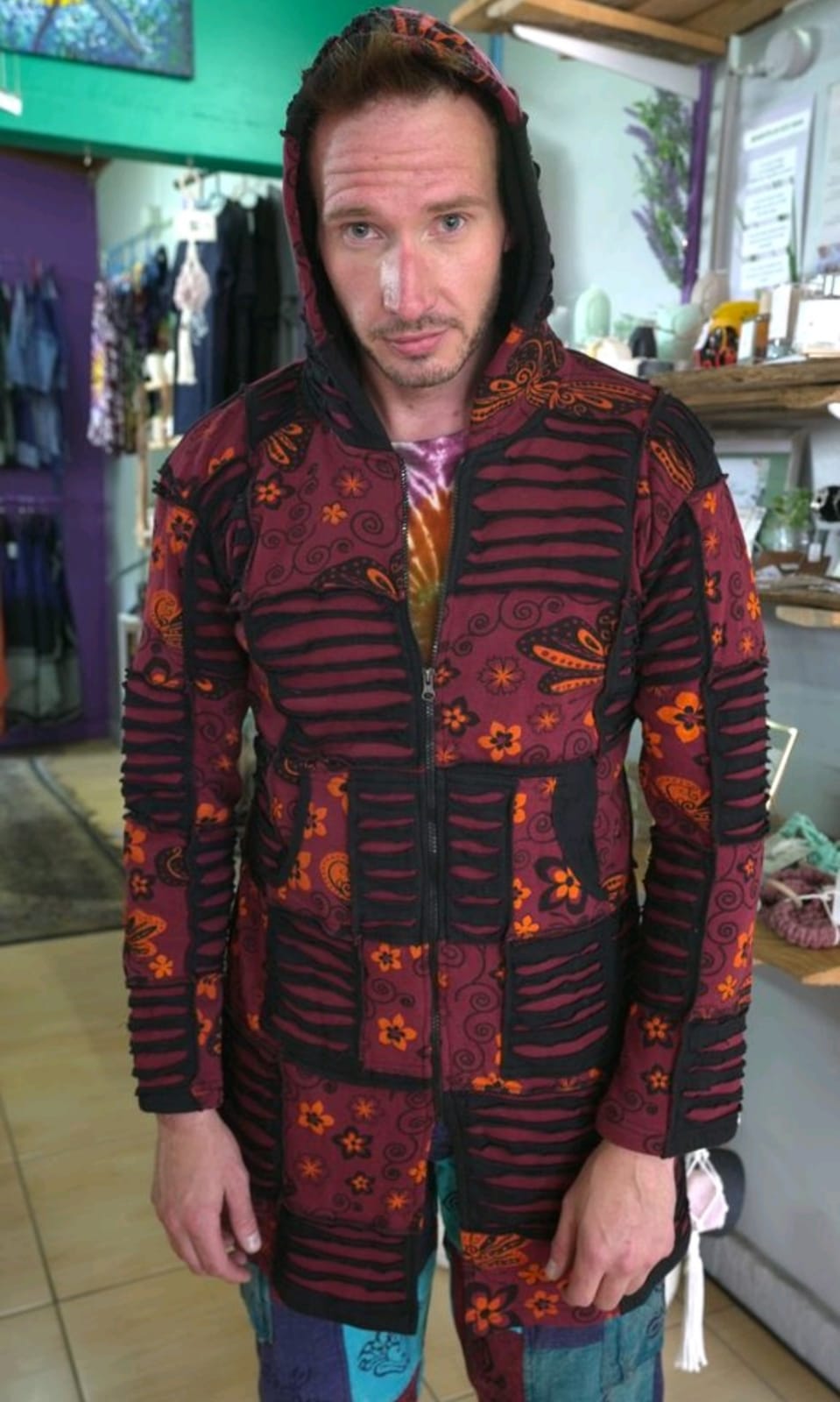 Long Winter hippie jacket