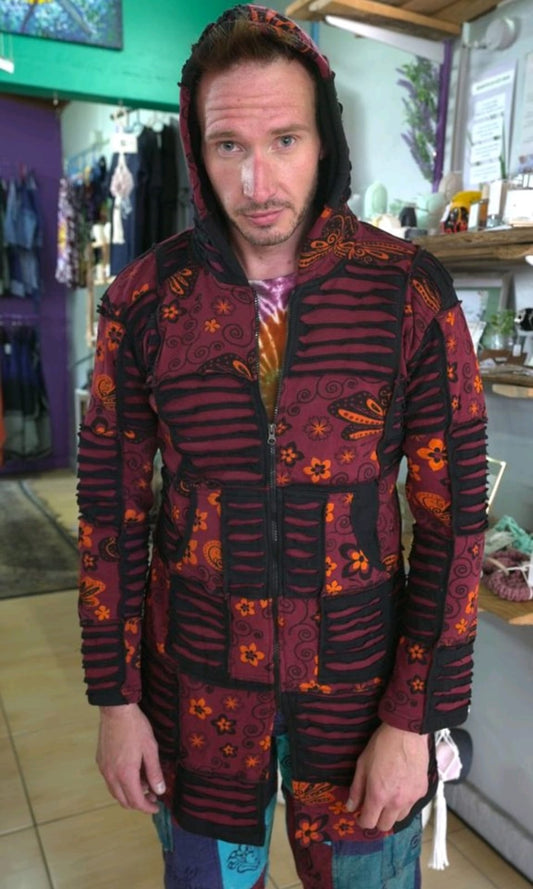 Long Winter hippie jacket
