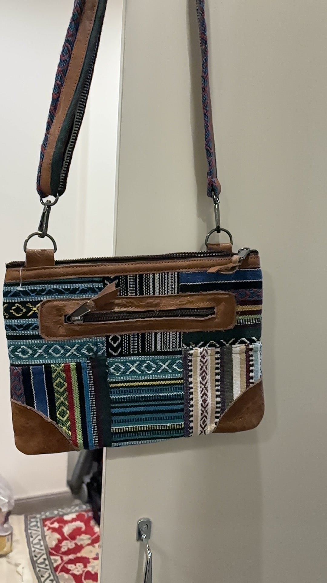 Leather Gheri purse