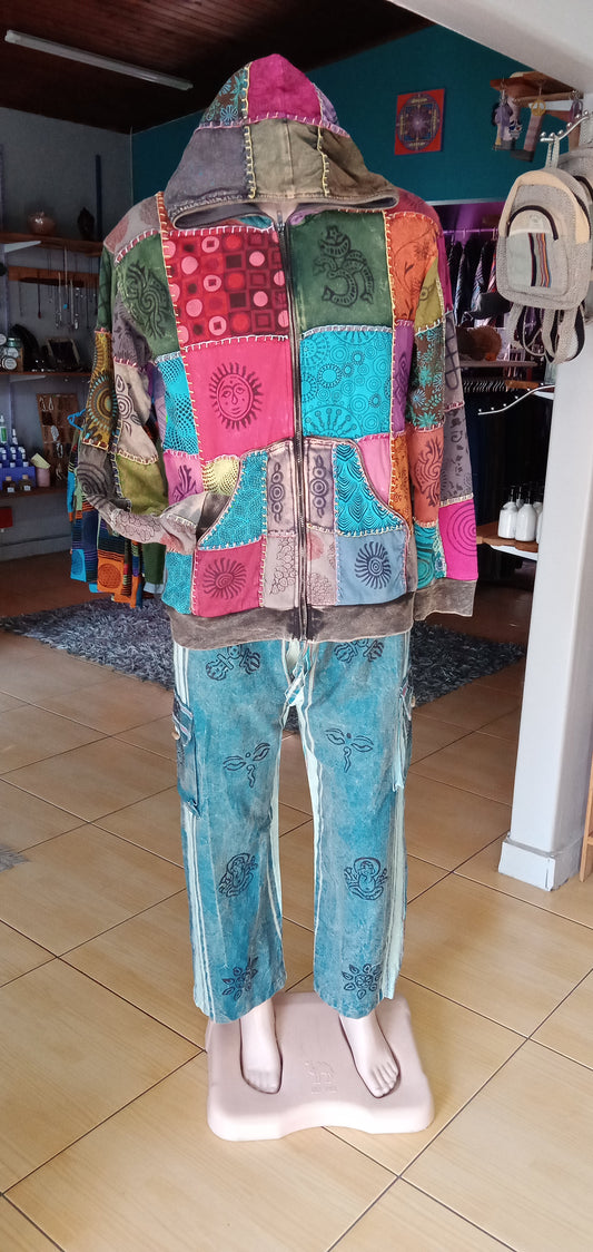 Winter patch jacket