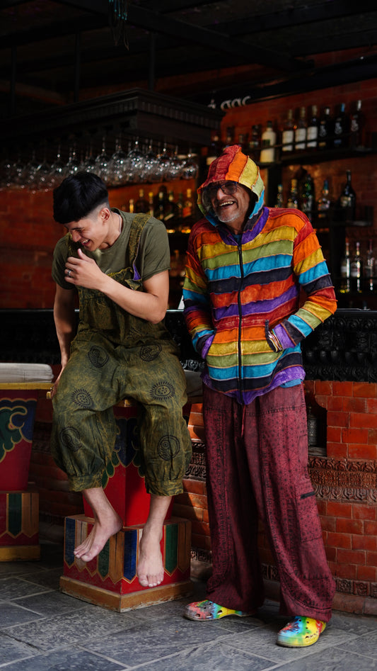 Rainbow jacket