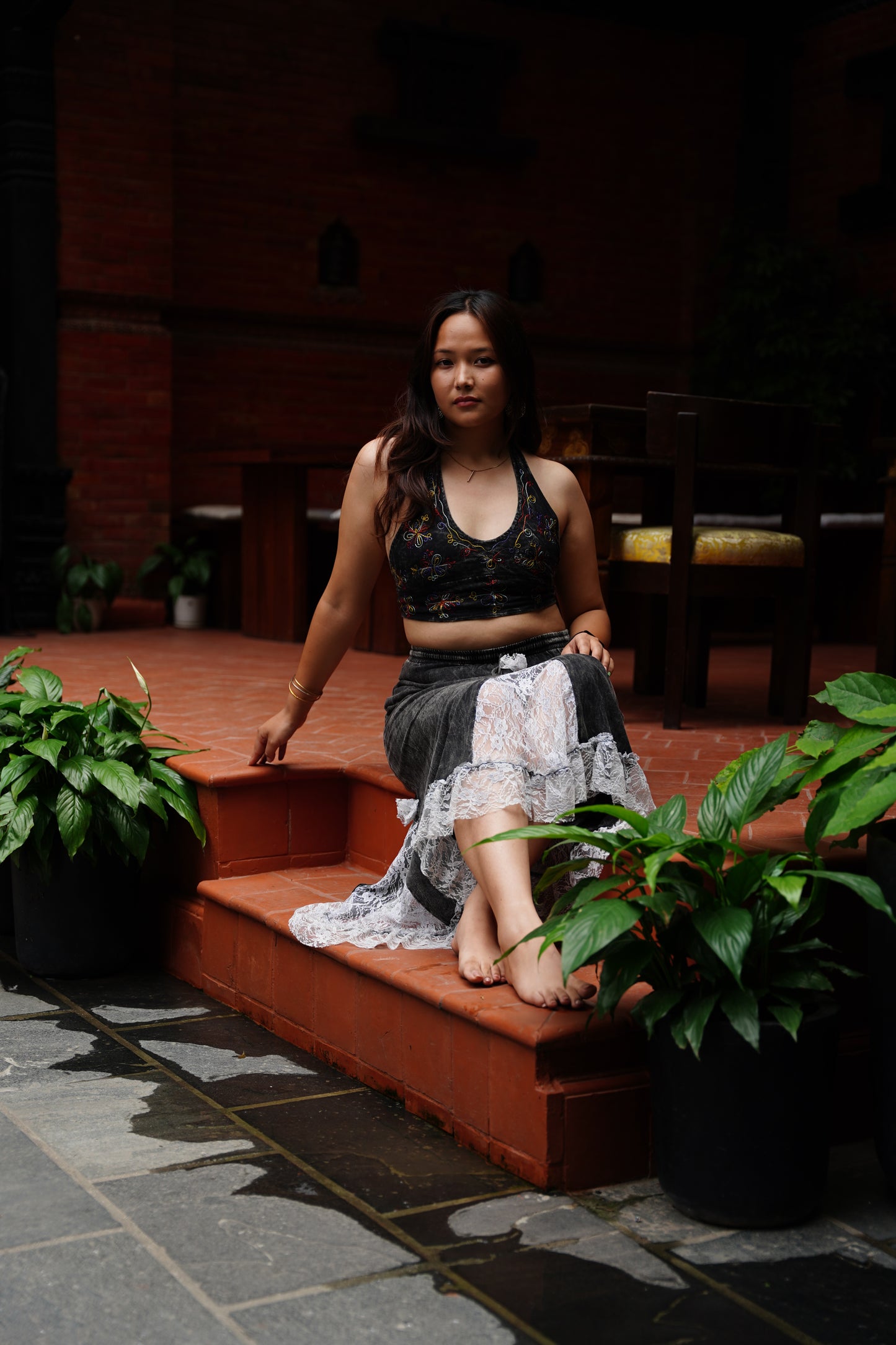 Chantilly skirt