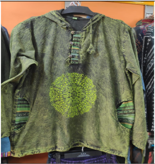 Padwan print hoodie